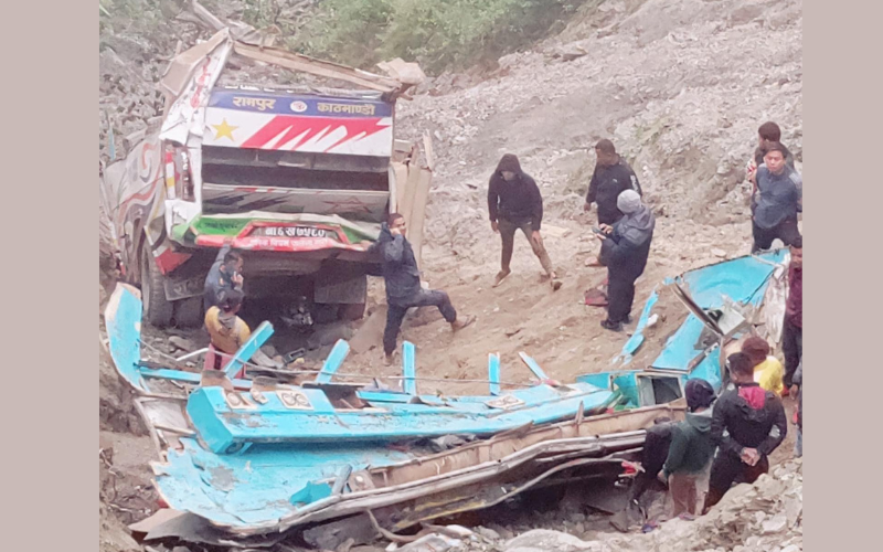 नवलपरासी दुर्घटनामा मृत्यु भएका  पाँचै जनाको सनाखत